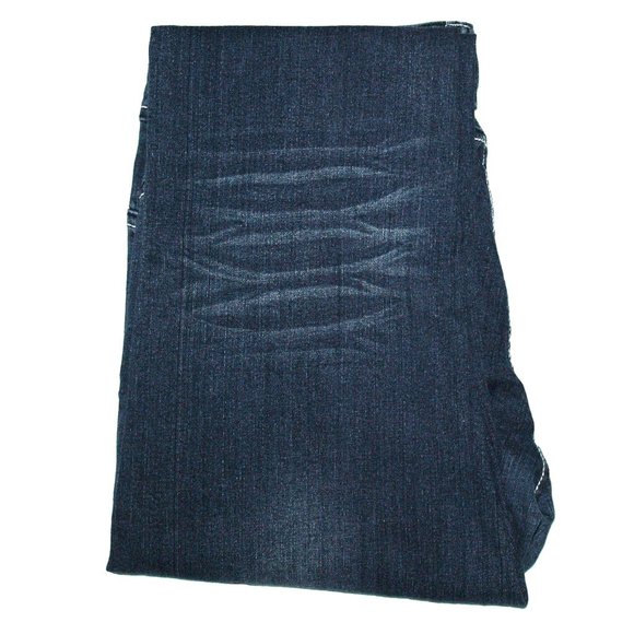 TRUE ROCK Mid-Rise Blue Jeans Size 17/18 Embellished Distressed Patched (34X30) - Picture 14 of 14